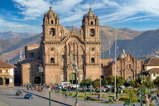 Cusco city view from above