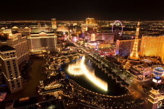 Las Vegas Strip at night