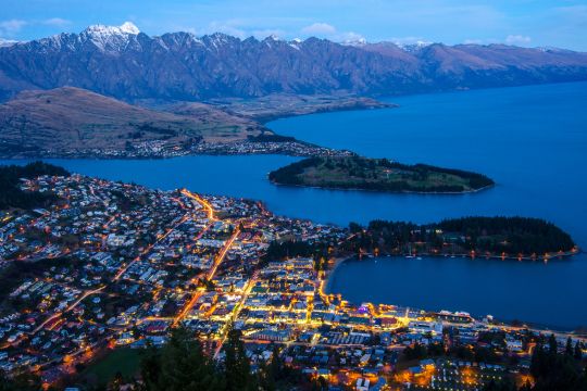 View from Bob's Peak over Queenstown